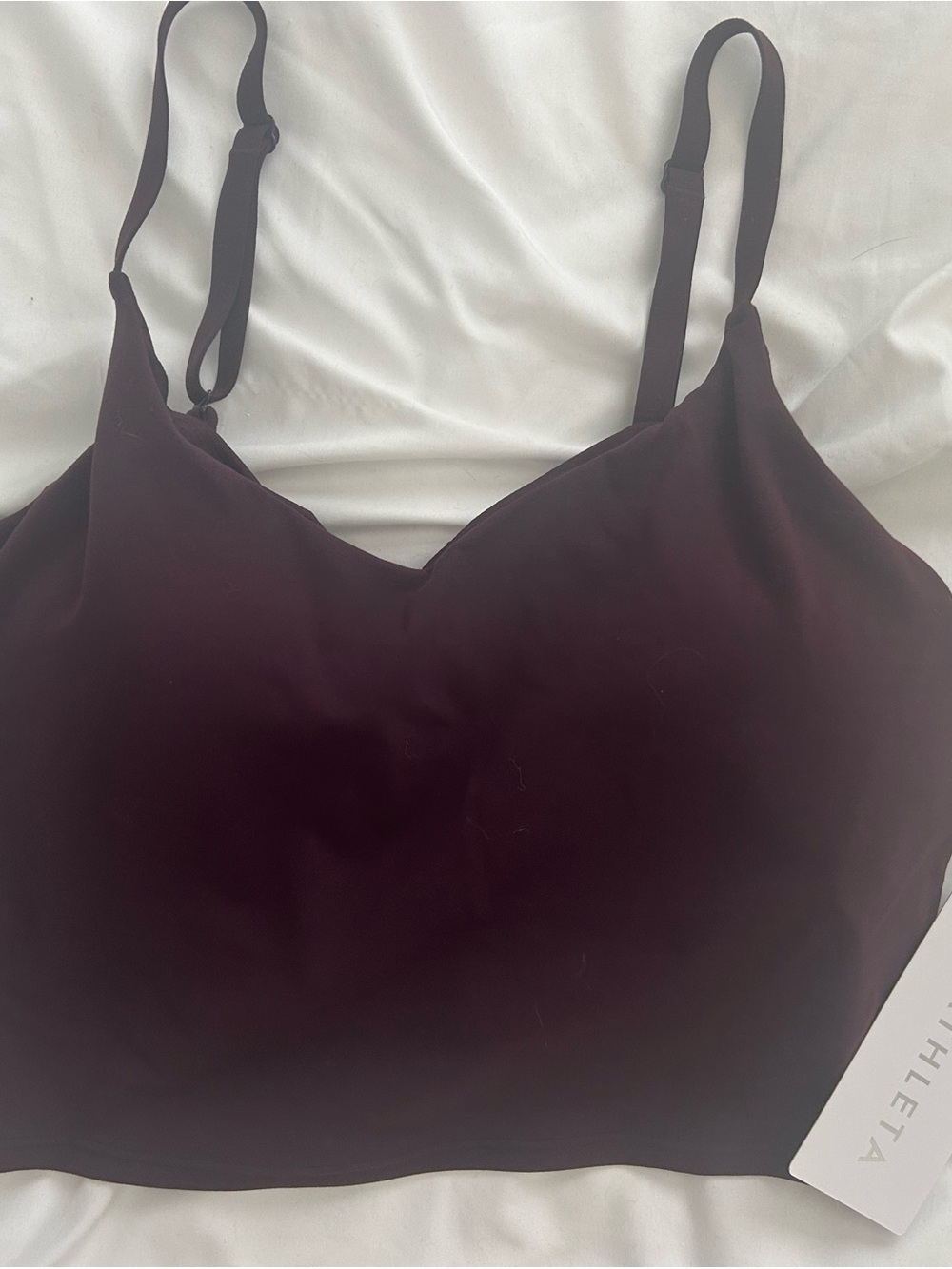Seamless Burgundy Cami Top